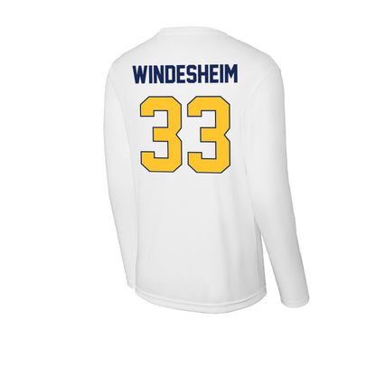 Marquette - NCAA Women's Lacrosse : Gabby Windesheim - Activewear Long Sleeve T-Shirt-1