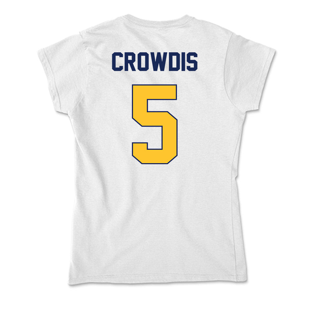 Marquette - NCAA Men's Basketball : Colton Crowdis - Classic Shersey Soft Style Women’s T-Shirt-1