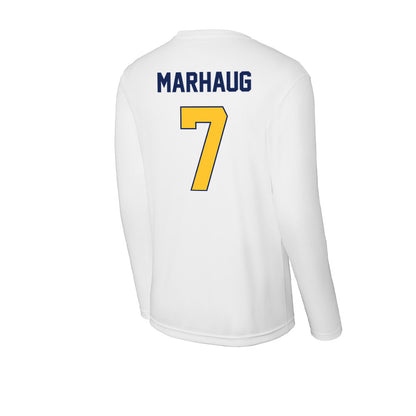 Marquette - NCAA Women's Soccer : Ida Marhaug - Activewear Long Sleeve T-Shirt-1