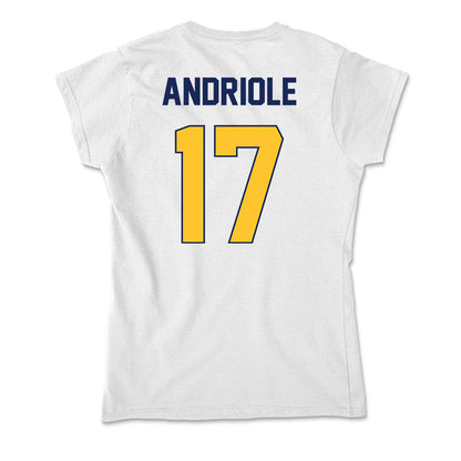 Marquette - NCAA Men's Lacrosse : Thomas Andriole - Soft Style Women’s T-Shirt-1