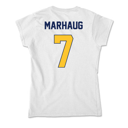 Marquette - NCAA Women's Soccer : Ida Marhaug - Soft Style Women’s T-Shirt-1
