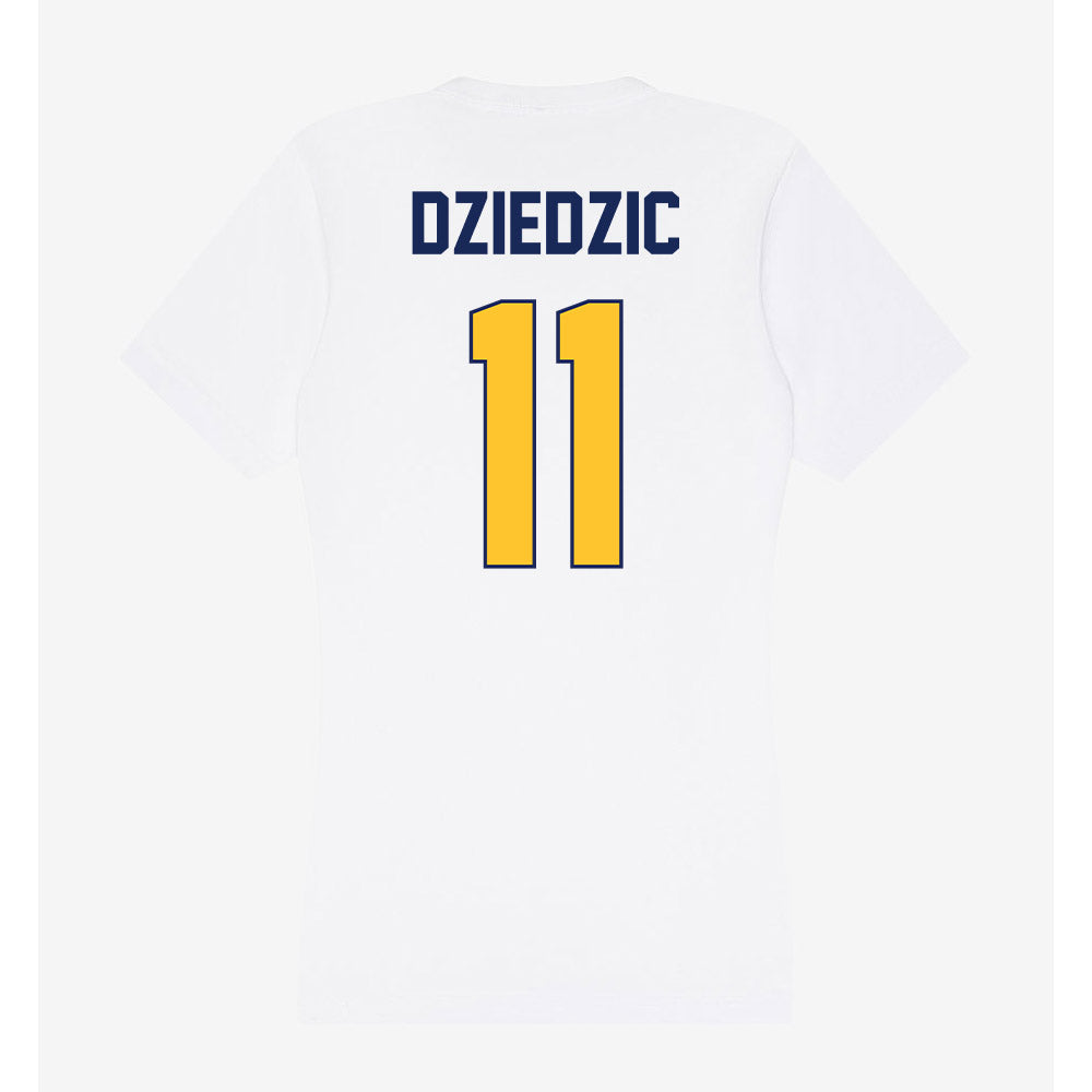 Marquette - NCAA Women's Soccer : Paige Dziedzic - Women's V-Neck T-Shirt-1