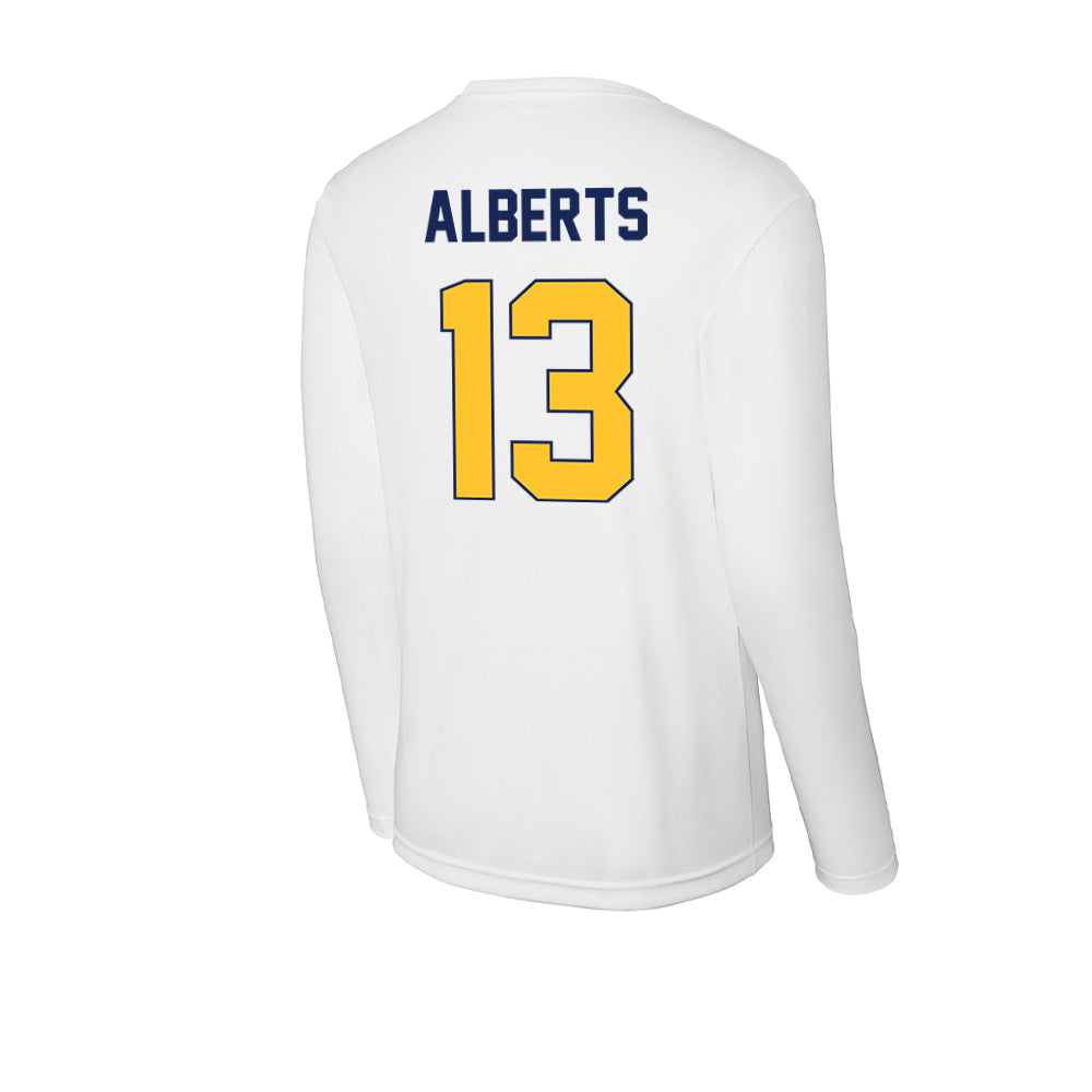 Marquette - NCAA Women's Soccer : Adrianna Alberts - Classic Shersey Activewear Long Sleeve T-Shirt-1