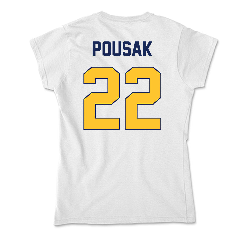 Marquette - NCAA Men's Lacrosse : Ben Pousak - Soft Style Women’s T-Shirt-1