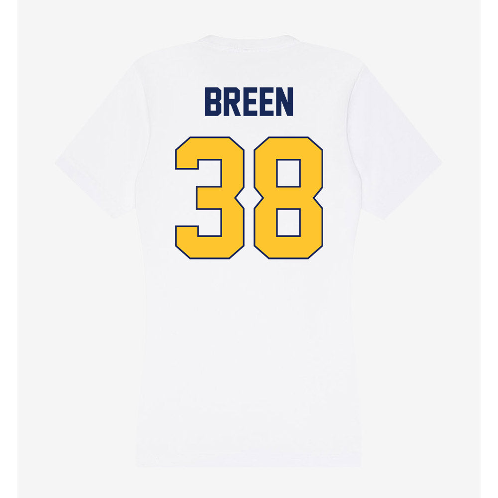 Marquette - NCAA Women's Lacrosse : Finley Breen - Women's V-Neck T-Shirt-1