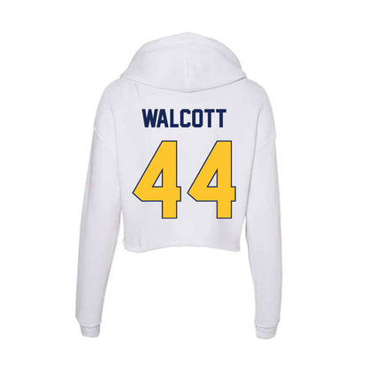 Marquette - NCAA Women's Lacrosse : Kaija Walcott - Classic Shersey Women's Crop Fleece Hooded Sweatshirt-1