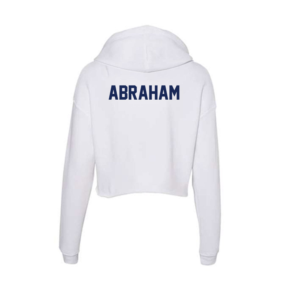 Marquette - NCAA Women's Track & Field : Sophia Abraham - Women's Crop Fleece Hoodie-1