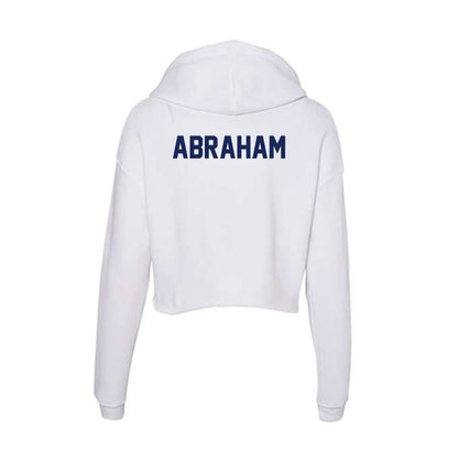 Marquette - NCAA Women's Track & Field : Sophia Abraham - Women's Crop Fleece Hoodie-1