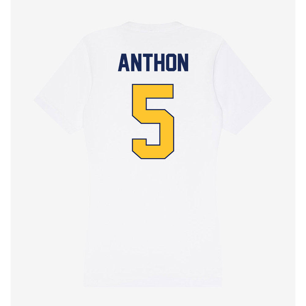 Marquette - NCAA Women's Basketball : Noelle Anthon - Classic Shersey Women's V-Neck T-Shirt-1