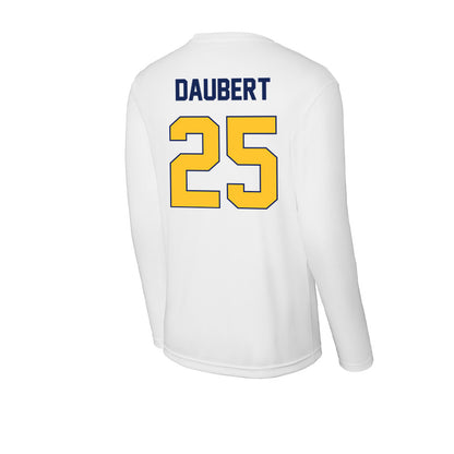 Marquette - NCAA Men's Lacrosse : Justin Daubert - Activewear Long Sleeve T-Shirt-1