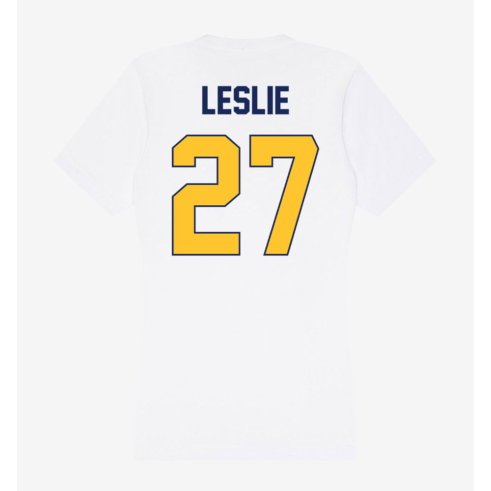 Marquette - NCAA Men's Lacrosse : Parker Leslie - Women's V-Neck T-Shirt-1