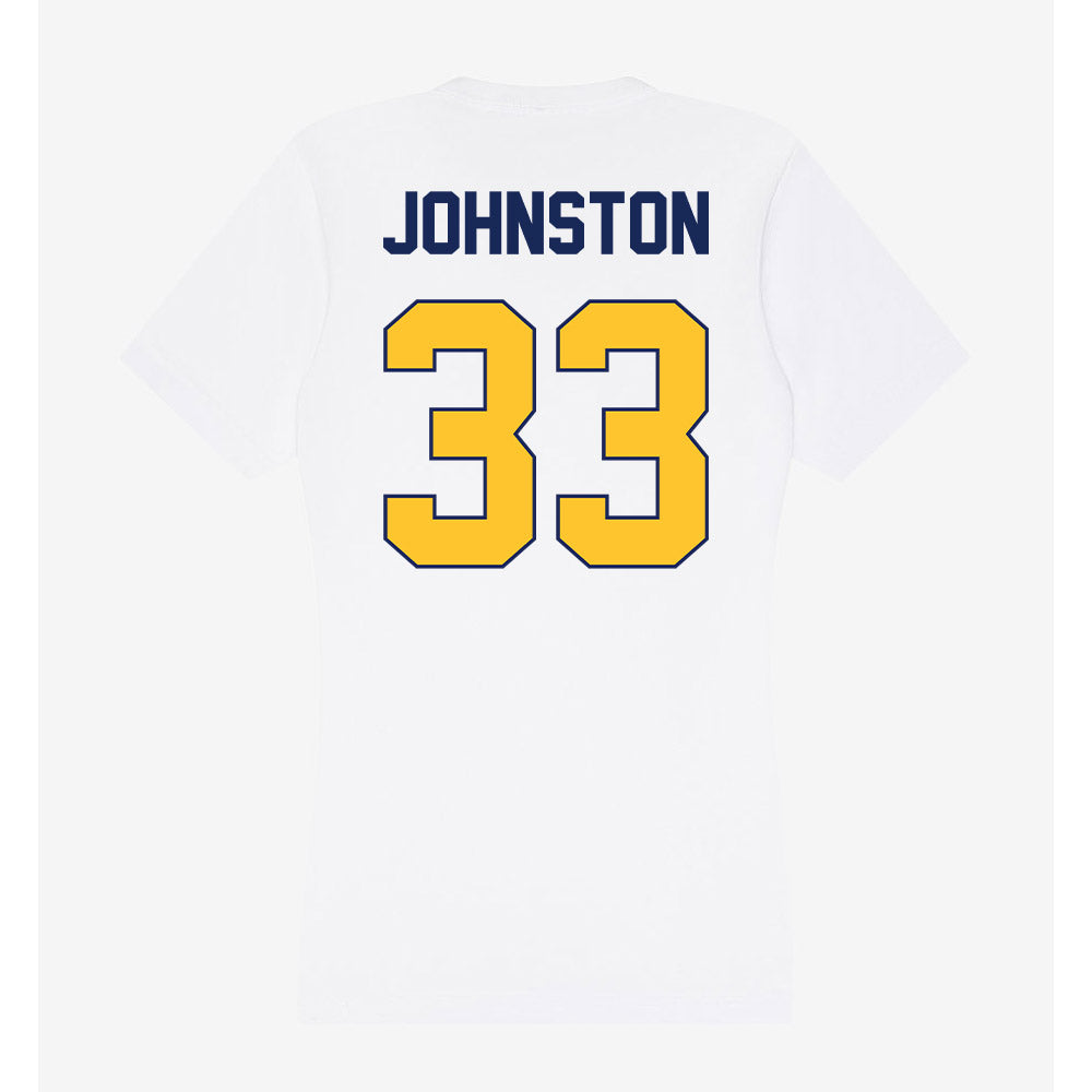 Marquette - NCAA Men's Basketball : Ethan Johnston - Classic Shersey Women's V-Neck T-Shirt-1
