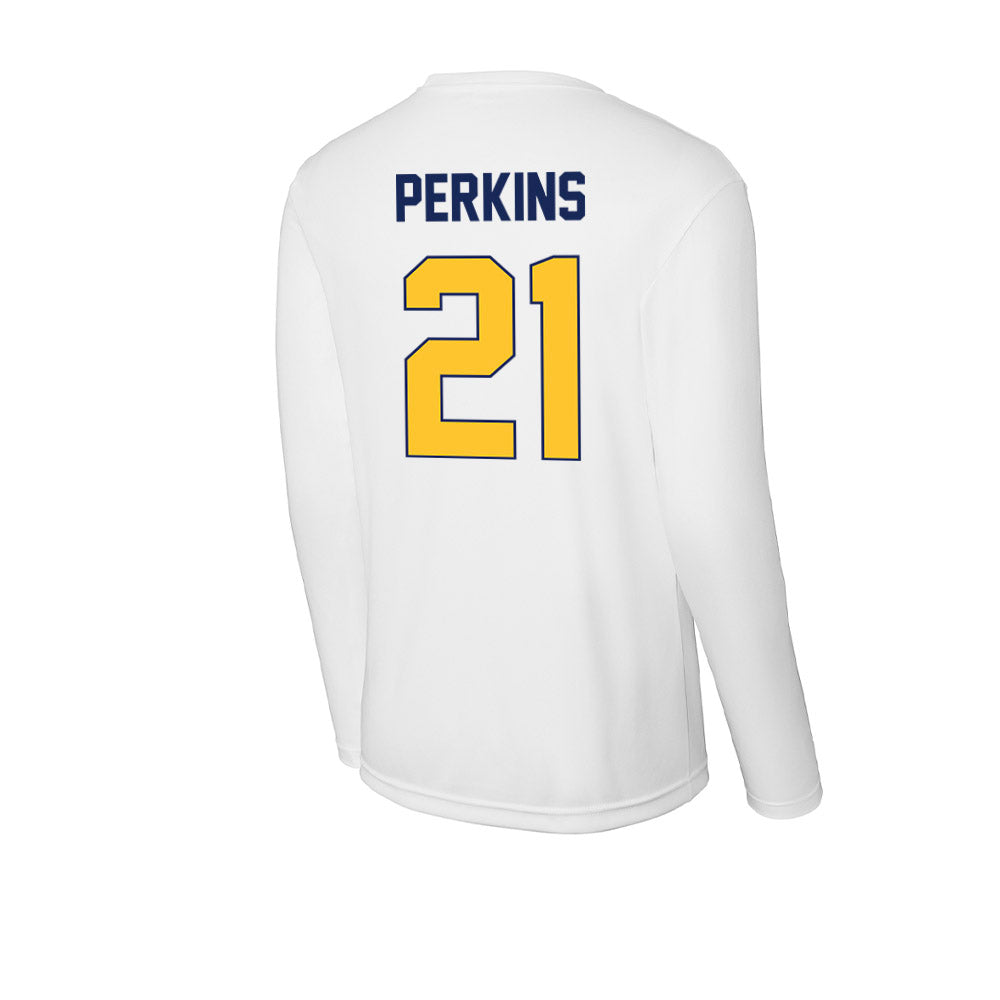 Marquette - NCAA Women's Basketball : Kennedi Perkins - Classic Shersey Activewear Long Sleeve T-Shirt-1