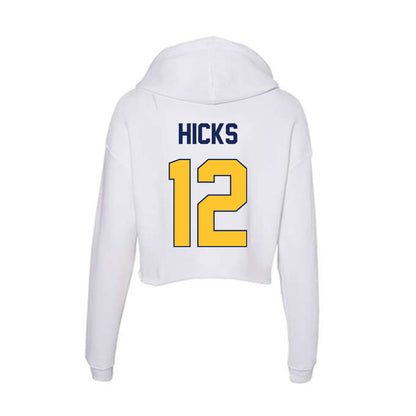 Marquette - NCAA Women's Volleyball : Aubrey Hicks - Classic Shersey Women's Crop Fleece Hoodie-1