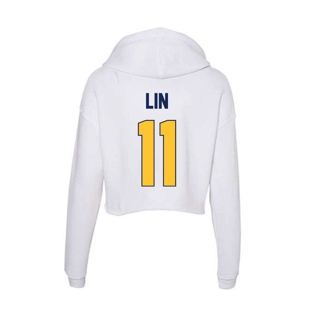 Marquette - NCAA Women's Basketball : Yuhan Lin - Classic Shersey Women's Crop Fleece Hoodie-1