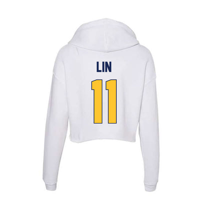 Marquette - NCAA Women's Basketball : Yuhan Lin - Classic Shersey Women's Crop Fleece Hoodie-1