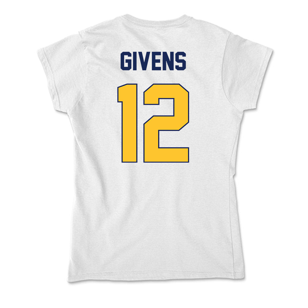 Marquette - NCAA Women's Basketball : Mackenzie Givens - Soft Style Women’s T-Shirt-1