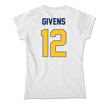 Marquette - NCAA Women's Basketball : Mackenzie Givens - Soft Style Women’s T-Shirt-1