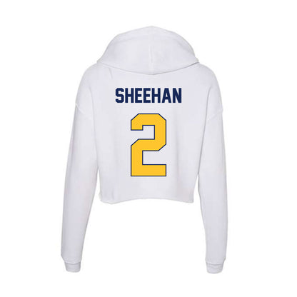 Marquette - NCAA Women's Soccer : Kaylie Sheehan - Classic Shersey Women's Crop Fleece Hoodie-1