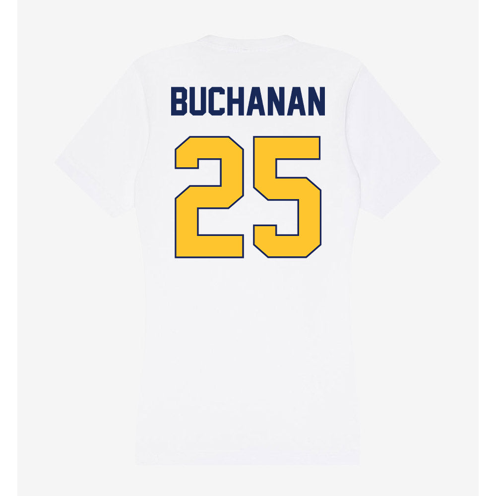 Marquette - NCAA Men's Soccer : Joey Buchanan - Women's V-Neck T-Shirt-1