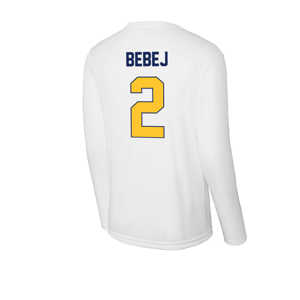 Marquette - NCAA Men's Soccer : Kyle Bebej - Classic Shersey Activewear Long Sleeve T-Shirt-1