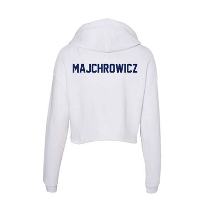 Marquette - NCAA Men's Track & Field : Tommy Majchrowicz - Women's Crop Fleece Hoodie-1