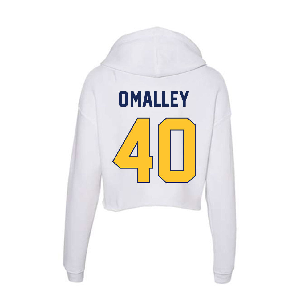 Marquette - NCAA Men's Basketball : Casey O'Malley - Women's Crop Fleece Hoodie-1