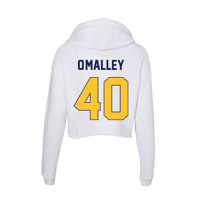 Marquette - NCAA Men's Basketball : Casey O'Malley - Women's Crop Fleece Hoodie-1