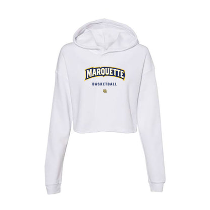 Marquette - NCAA Women's Basketball : Brooklyn Hall - Classic Shersey Women's Crop Fleece Hoodie-0