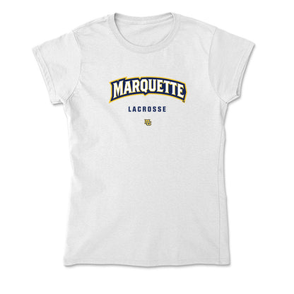 Marquette - NCAA Women's Lacrosse : Madeline Allen - Soft Style Women’s T-Shirt-0