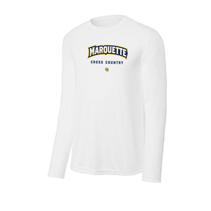 Marquette - NCAA Men's Cross Country : Dylan Riniker - Activewear Long Sleeve T-Shirt-0
