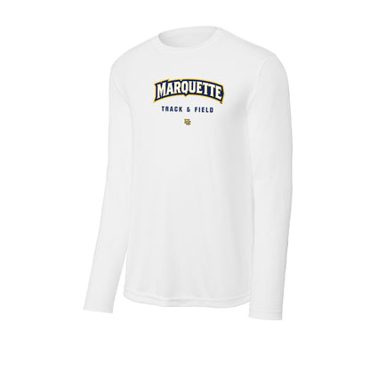 Marquette - NCAA Men's Track & Field : Sam Crane - Activewear Long Sleeve T-Shirt-0