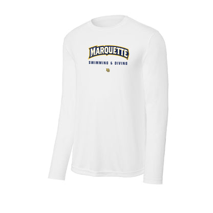 Marquette - NCAA Women's Swimming & Diving : Lilly Nicholas - Classic Shersey Activewear Long Sleeve T-Shirt-0