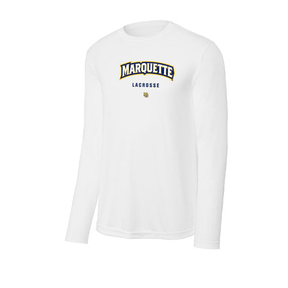 Marquette - NCAA Men's Lacrosse : Brady Murn - Activewear Long Sleeve T-Shirt-0