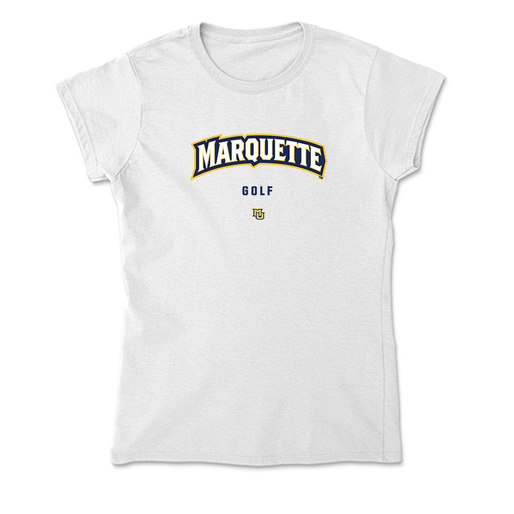 Marquette - NCAA Men's Golf : Regan Konen - Soft Style Women’s T-Shirt-0