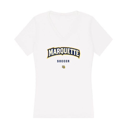Marquette - NCAA Men's Soccer : Tristan Ronnestad-Stevens - Classic Shersey Women's V-Neck T-Shirt-0