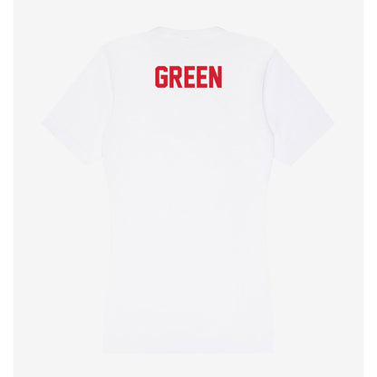 SMU - NCAA Football : Dramekco Green - Women's V-Neck T-Shirt-1