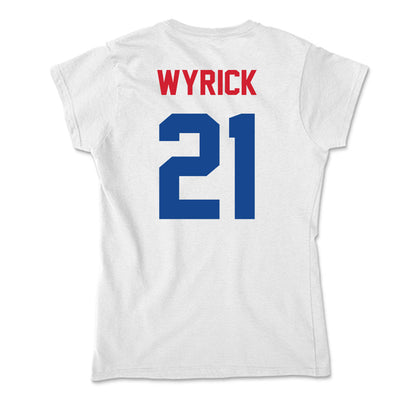 SMU - NCAA Football : Jimmy Wyrick - Soft Style Women’s T-Shirt-1