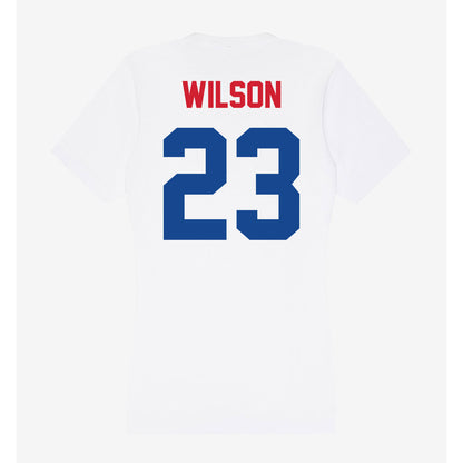 SMU - NCAA Women's Soccer : Hayden Wilson - Women's V-Neck T-Shirt-1