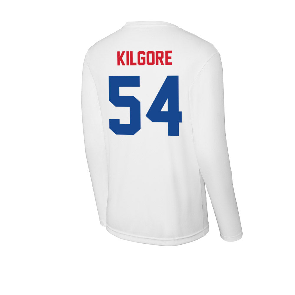 SMU - NCAA Football : Alexander Kilgore - Activewear Long Sleeve T-Shirt-1