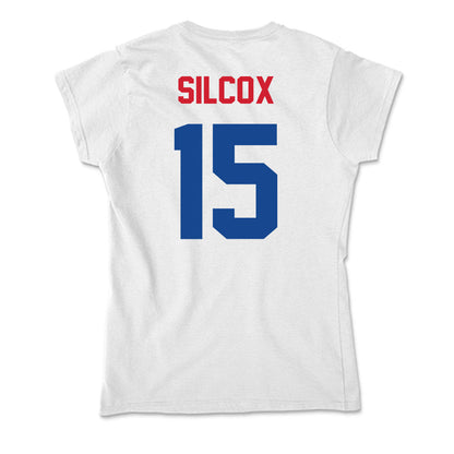 SMU - NCAA Women's Soccer : Olivia Silcox - Soft Style Women’s T-Shirt-1