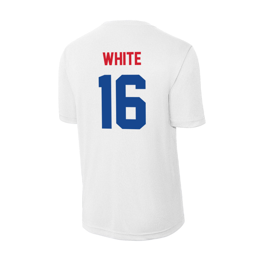 SMU - NCAA Football : Marques White - Activewear T-Shirt-1