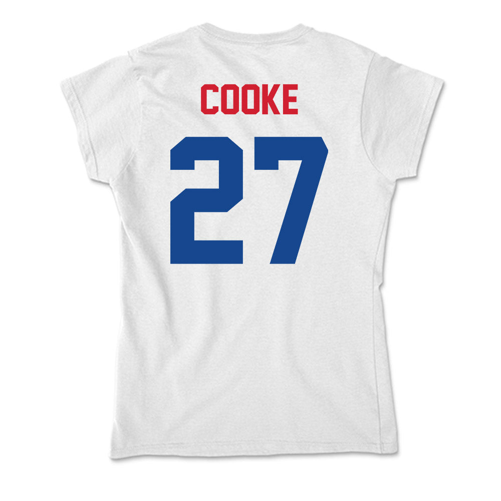 SMU - NCAA Football : Siler Cooke - Soft Style Women’s T-Shirt-1