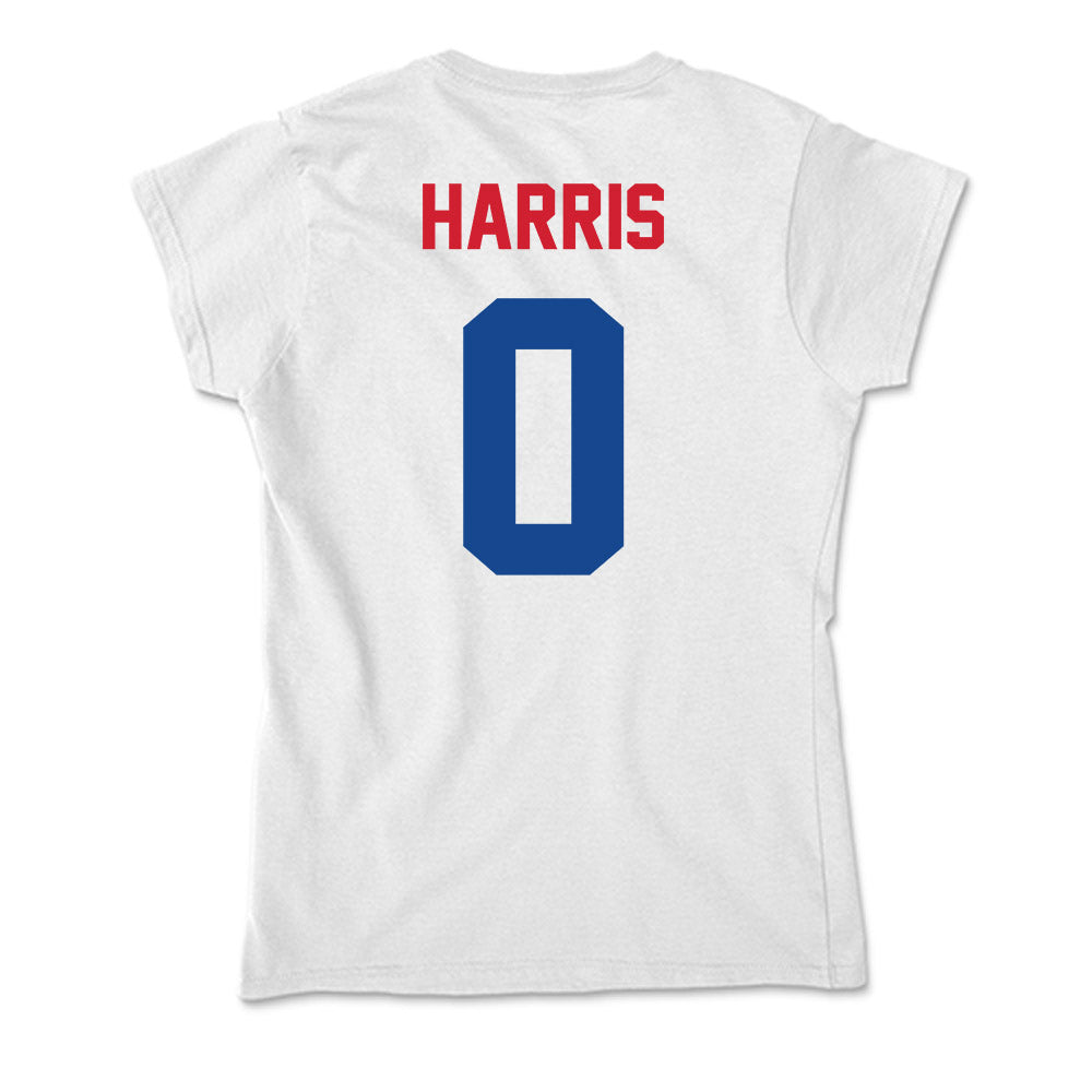 SMU - NCAA Women's Volleyball : Victoria Harris - Soft Style Women’s T-Shirt-1