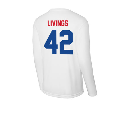 SMU - NCAA Women's Volleyball : Jadyn Livings - Activewear Long Sleeve T-Shirt-1