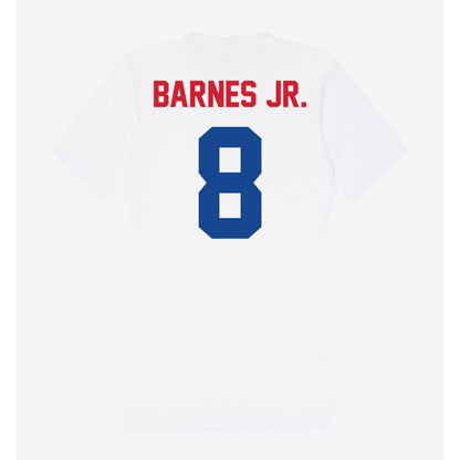 SMU - NCAA Football : Marcellus Barnes Jr. - Women's V-Neck T-Shirt-1