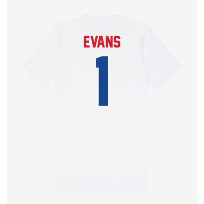 SMU - NCAA Men's Soccer : Jonathan Evans - Women's V-Neck T-Shirt-1