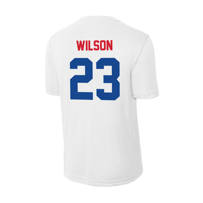 SMU - NCAA Women's Soccer : Hayden Wilson - Activewear T-Shirt-1