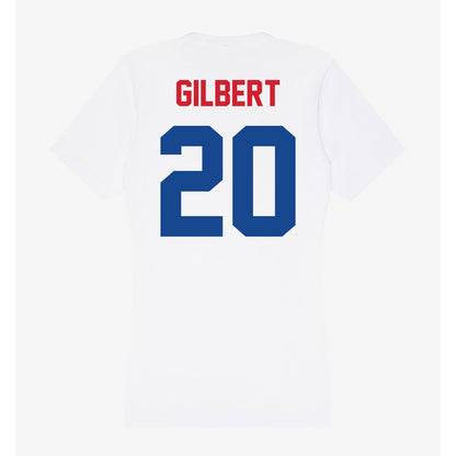 SMU - NCAA Football : Deuce Gilbert - Women's V-Neck T-Shirt-1