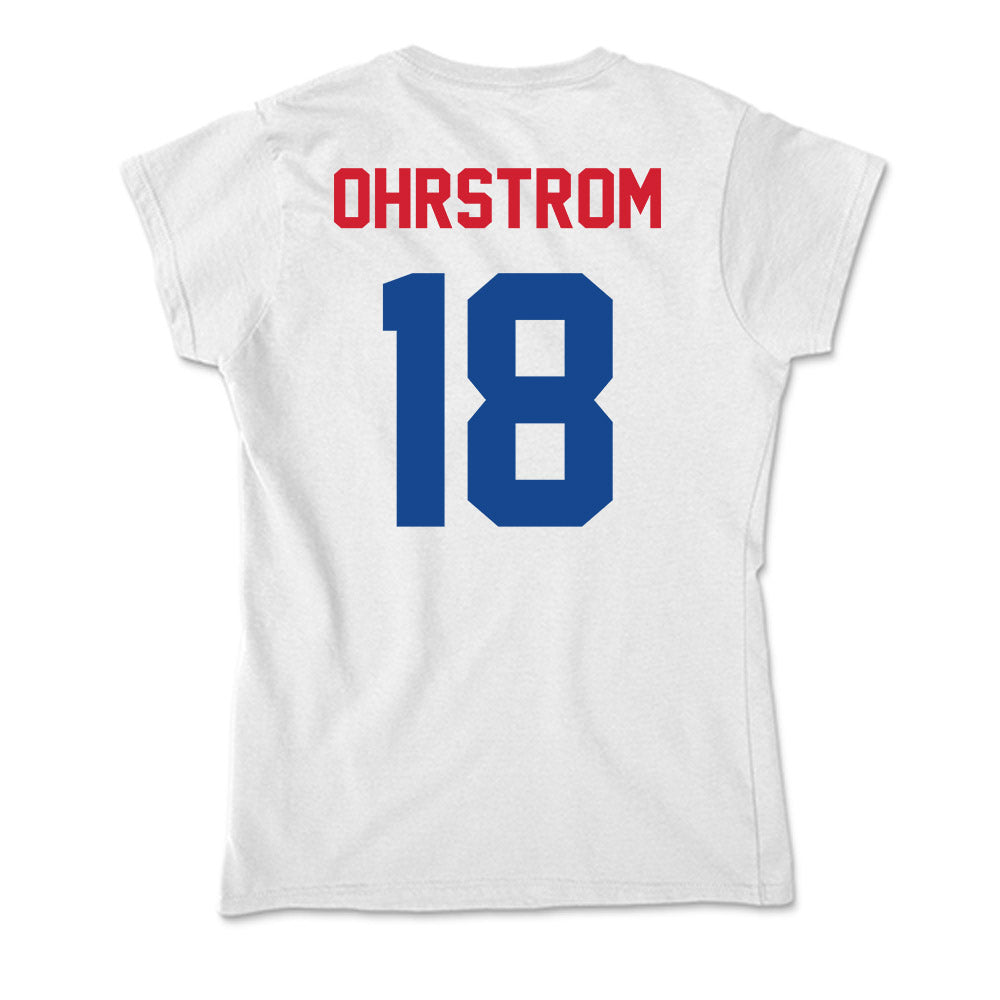 SMU - NCAA Football : Theodor Ohrstrom - Soft Style Women’s T-Shirt-1